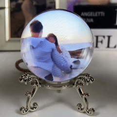 Personalized Digital Video Display Memory Orb (3D Crystal Ball)